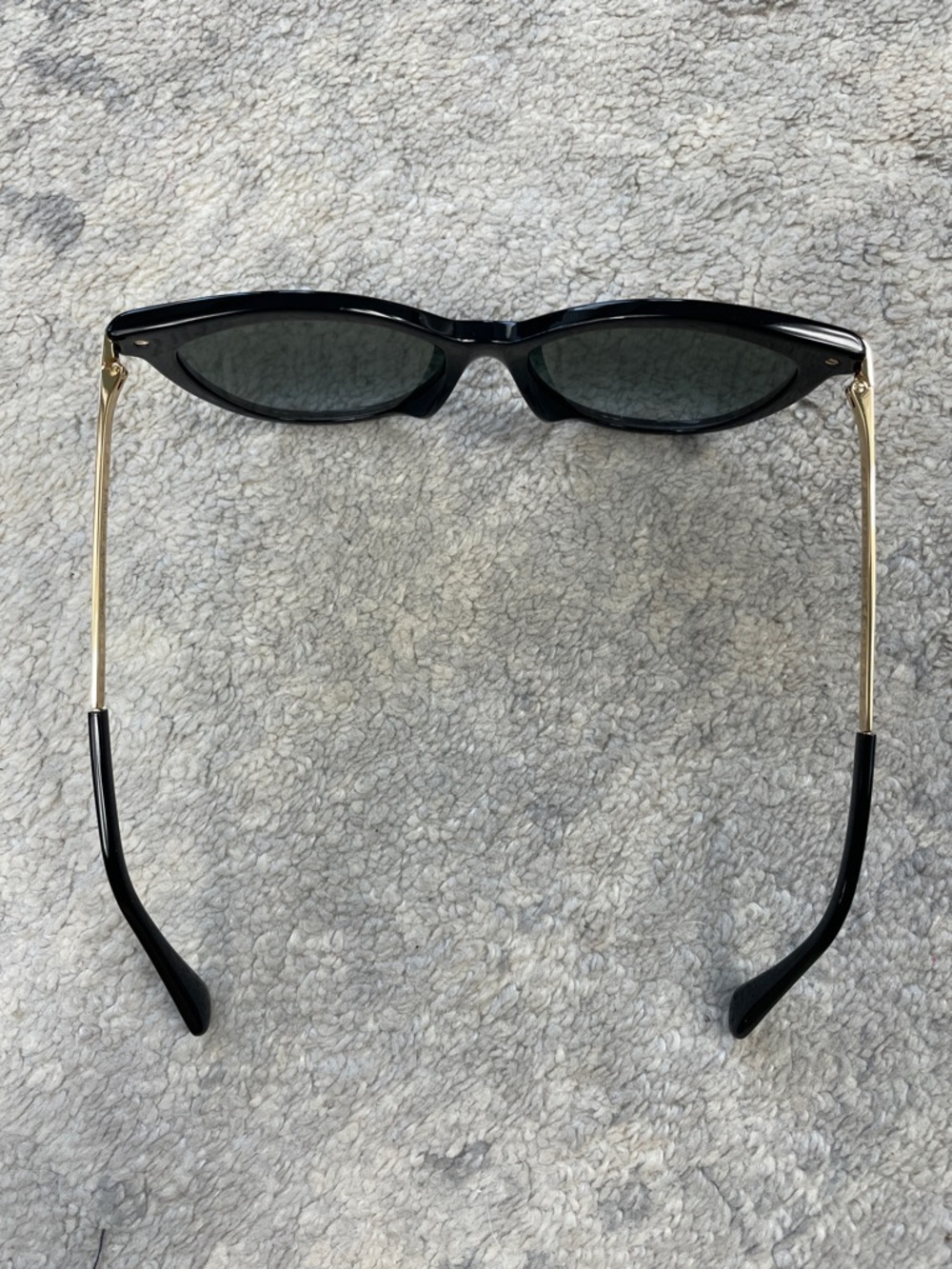 New Jimmy Choo Grey Gradient Cat Eye Ladies Sunglasses Axelle Black - Picture 11 of 16